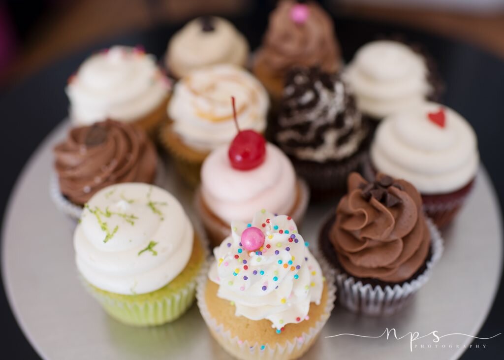 Various cupcakes from C. Cups