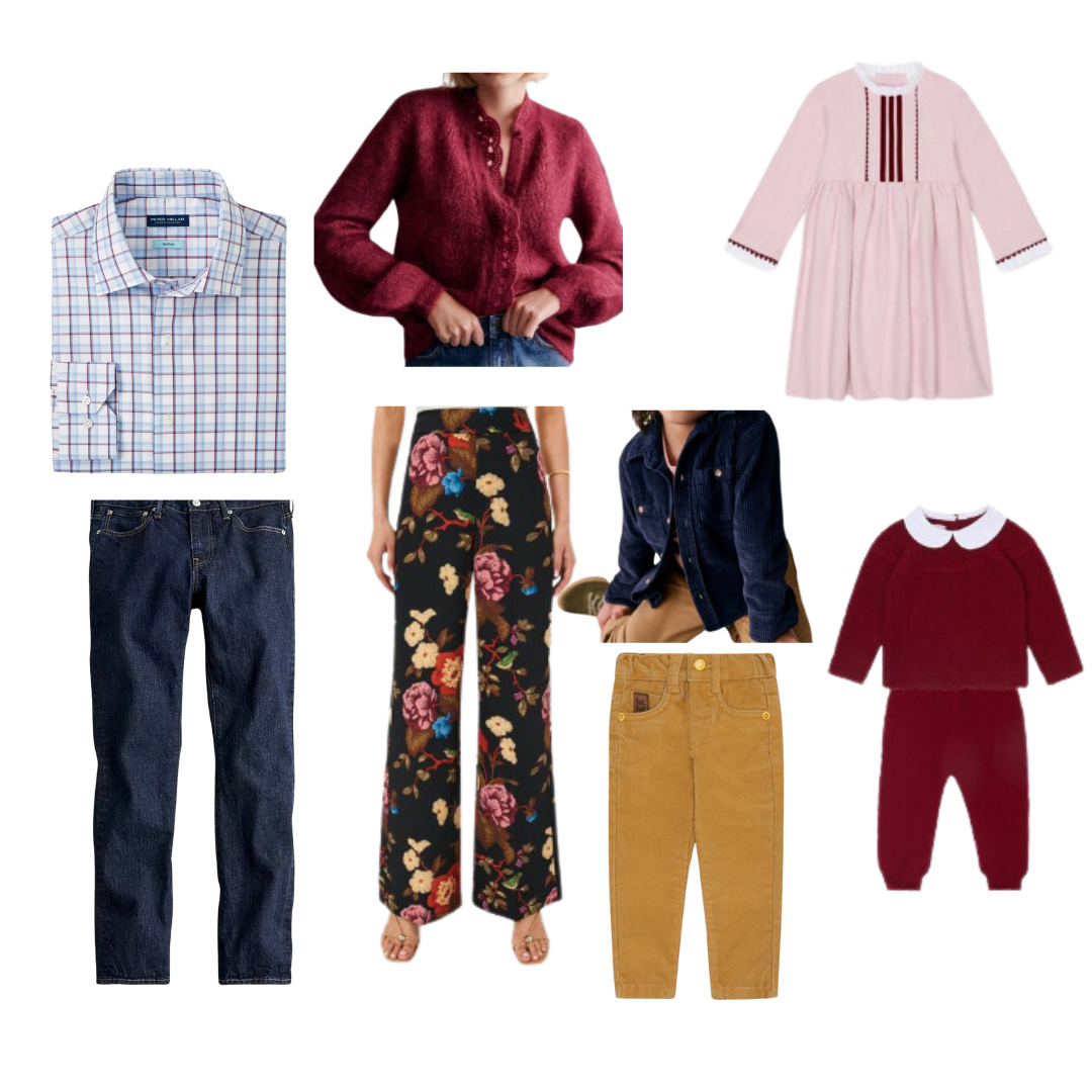 what to wear for fall family photos