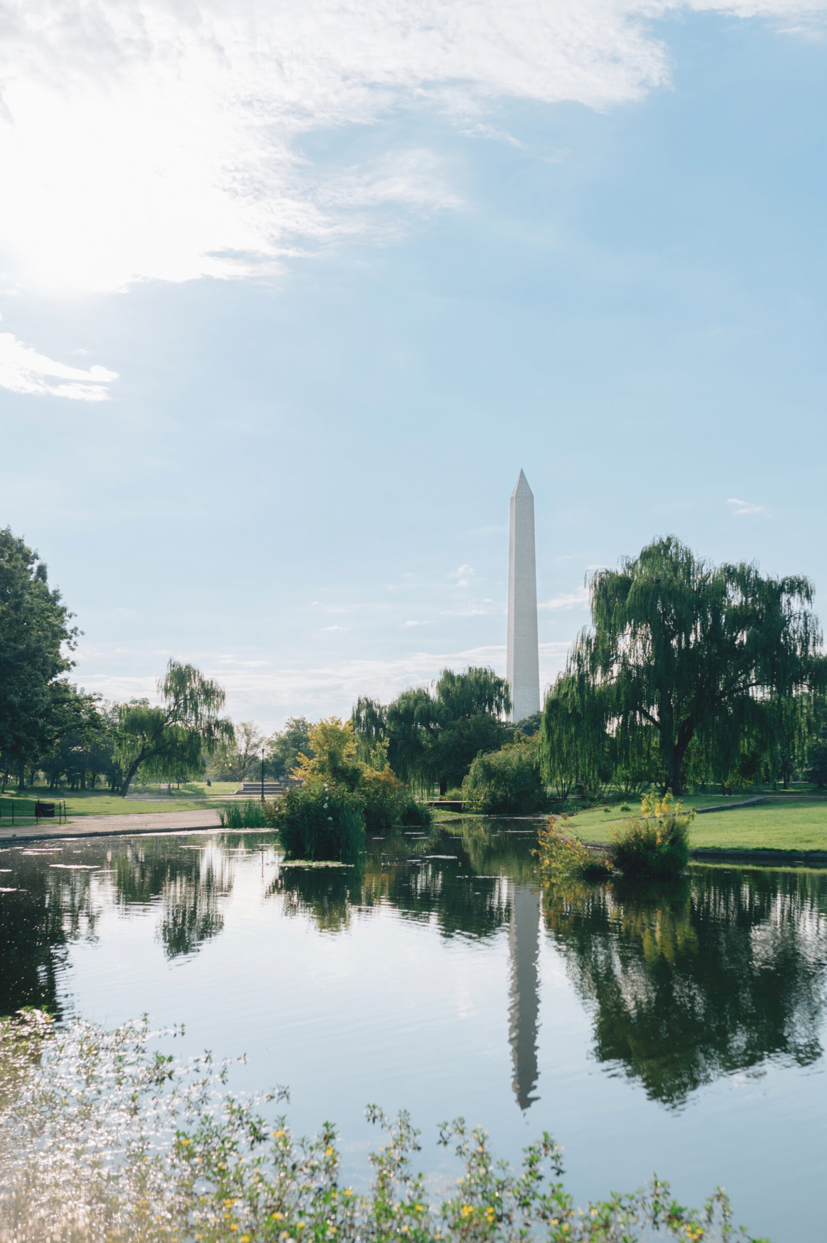 Constitution Gardens & The Washington Monument