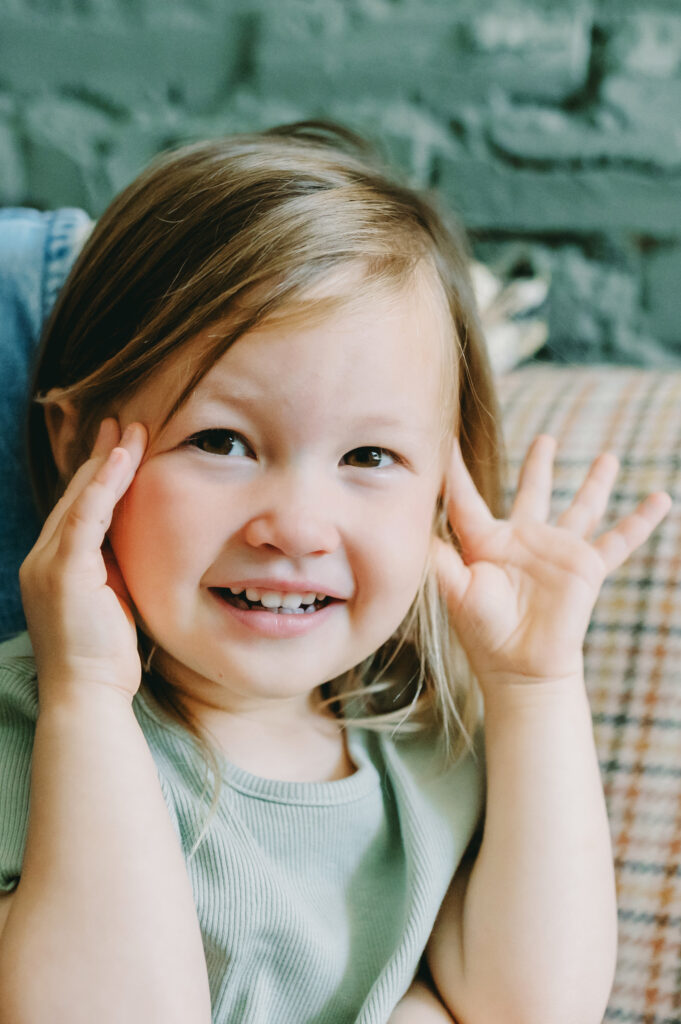Yes, I'm Still Your Washington DC Family Photographer —Here’s the Scoop - NPS Photography little girl playing peek-a-boo